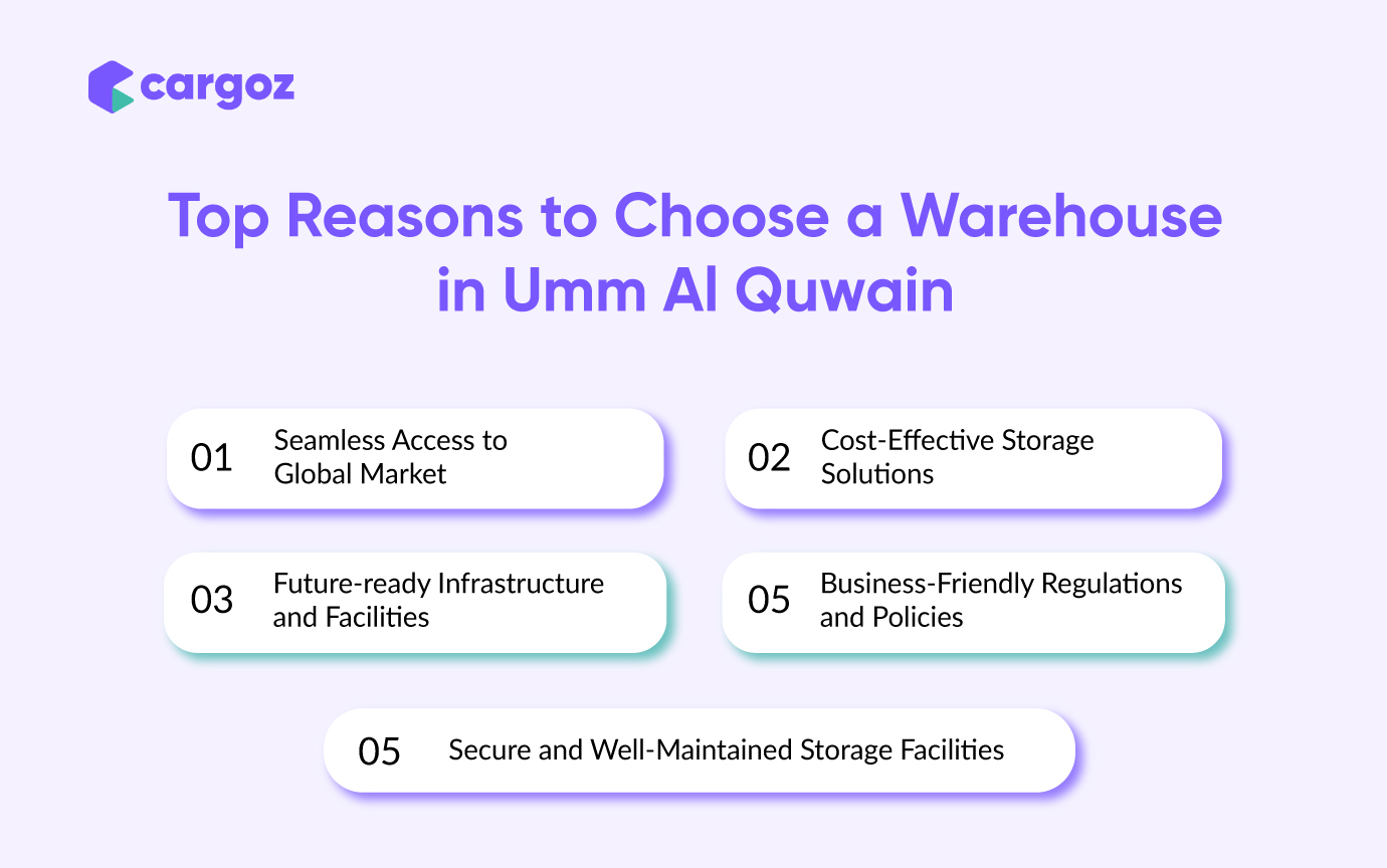 5 Key benefits of renting a warehouse in Umm Al Quwain